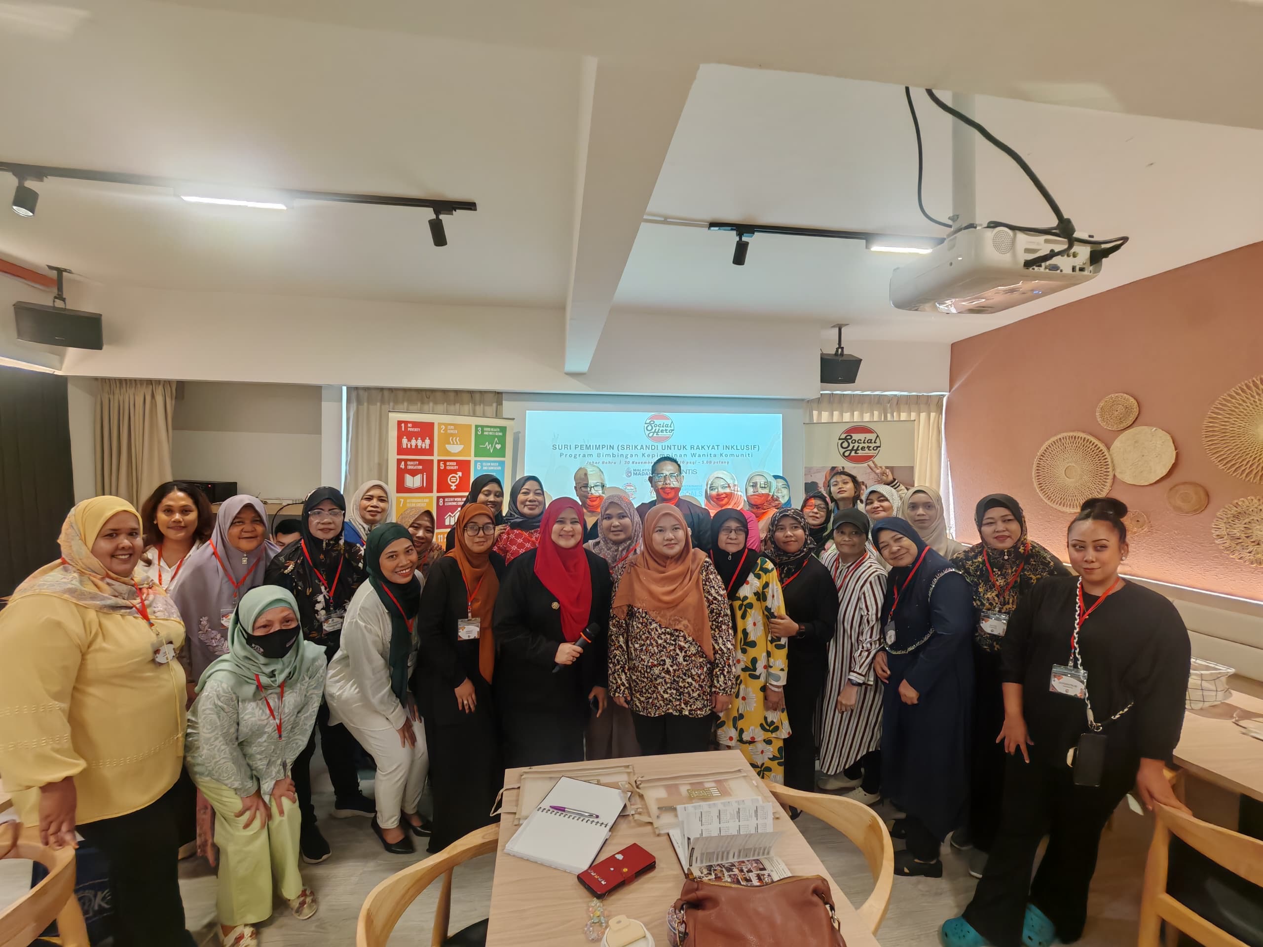 Social Hero Foundation Launches First Phase of Landmark Women’s Leadership Program, “SURI PEMIMPIN”